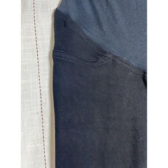 Spanx Pants Womens S Black Pull On Mama Ankle Jean-Ish 20154R Maternity. Gg - Picture 8 of 14